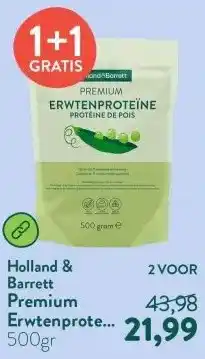 Holland & Barrett Premium Erwtenproteïne Poeder aanbieding