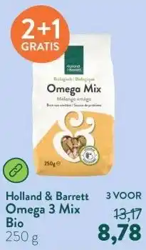 Holland & Barrett Omega 3 Mix Bio aanbieding