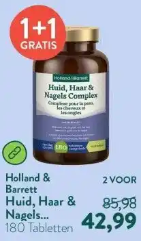 Holland & Barrett Huid, Haar & Nagels Complex - 180 tabletten aanbieding