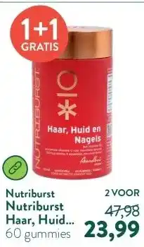 Holland & Barrett Nutriburst Haar, Huid en Nagels - 60 gummies aanbieding