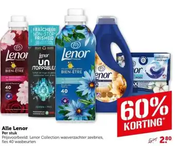 Coop Alle Lenor aanbieding