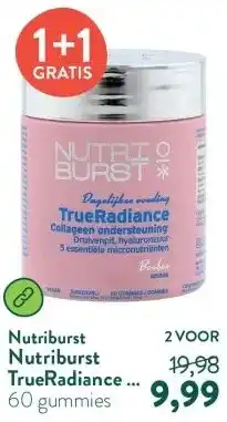 Holland & Barrett Nutriburst TrueRadiance - 60 gummies aanbieding