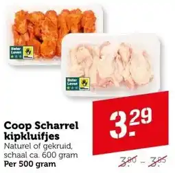 Coop Coop Scharrel kipkluifjes aanbieding