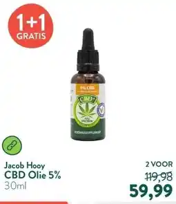 Holland & Barrett CBD Olie 5% aanbieding