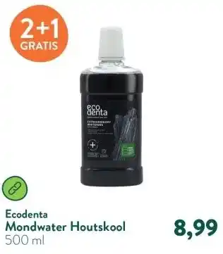 Holland & Barrett Mondwater Houtskool aanbieding