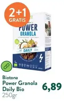 Holland & Barrett Power Granola Daily Bio aanbieding