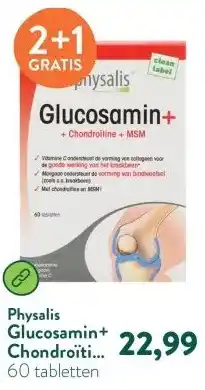 Holland & Barrett Glucosamin+ Chondroïtine + MSM aanbieding