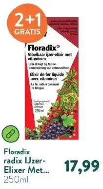 Holland & Barrett radix IJzer-Elixer Met Vitamines aanbieding