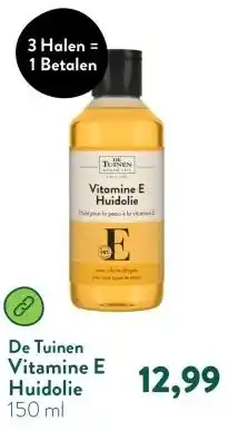 Holland & Barrett Vitamine E Huidolie aanbieding