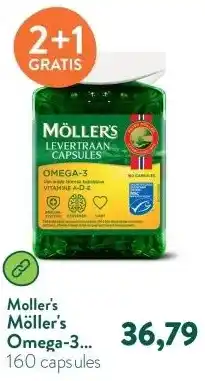 Holland & Barrett Möller's Omega-3 Levertraan Capsules aanbieding