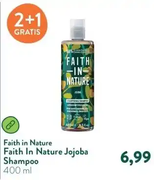 Holland & Barrett Faith In Nature Jojoba Shampoo aanbieding