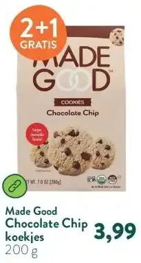 Holland & Barrett Chocolate Chip koekjes aanbieding