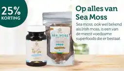 Holland & Barrett 25% KORTING Op alles van Sea Moss aanbieding