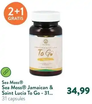 Holland & Barrett Sea Moss® Jamaican & Saint Lucia To Go - 31 capsules aanbieding