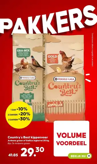 Pets Place Country's Best kippenvoer aanbieding