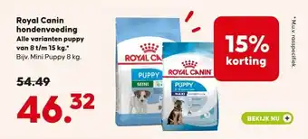 Pets Place Royal Canin hondenvoeding aanbieding