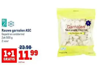 Makro Rauwe garnalen ASC aanbieding