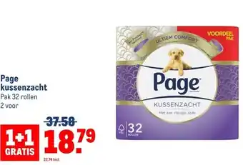 Makro Page kussenzacht aanbieding