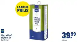 Makro Metro Chef olijfolie EV aanbieding