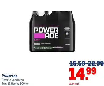 Makro Powerade aanbieding