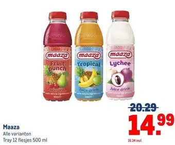 Makro Maaza aanbieding