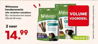 Pets Place Whimzees hondensnacks aanbieding