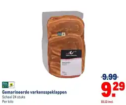 Makro Gemarineerde varkensspeklappen aanbieding