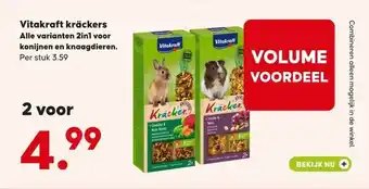 Pets Place Vitakraft kräckers aanbieding