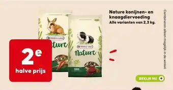 Pets Place Nature konijnen- en knaagdiervoeding aanbieding