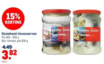 Makro Ouwehand visconserven aanbieding