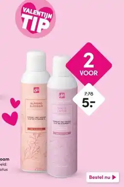 DA DA Showerfoam aanbieding