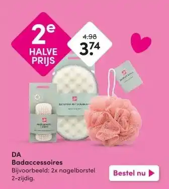 DA DA Badaccessoires aanbieding