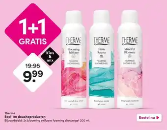 DA Therme Bad- en doucheproducten aanbieding