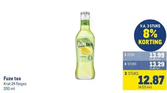 Makro Fuze tea aanbieding