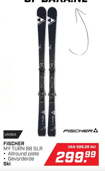 Daka Sport FISCHER MY TURN 68 SLR Allround piste Gevorderde Ski aanbieding