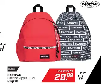 Daka Sport EASTPAK Padded Zippľ'r + Bol Rugzak aanbieding