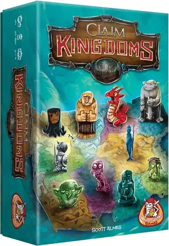 Bol.com White Goblin Games Gezelschapsspel Claim Kingdoms aanbieding