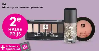 DA DA Make-up en make-up penselen aanbieding