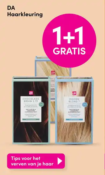 DA DA Haarkleuring aanbieding