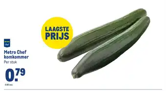 Makro Metro Chef komkommer aanbieding