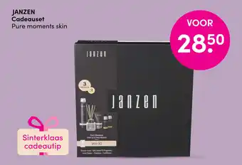 DA JANZEN Cadeauset Pure moments skin aanbieding