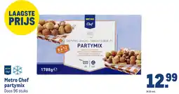 Makro Metro Chef partymix aanbieding