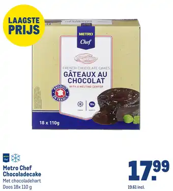 Makro Metro Chef Chocoladecake aanbieding