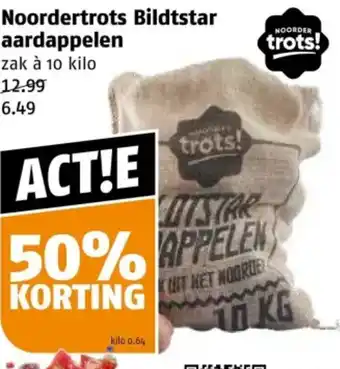 Poiesz Noordertrots Bildtstar aardappelen aanbieding