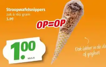 Poiesz Stroopwafelsnippers aanbieding