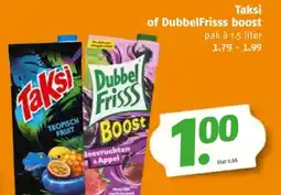 Poiesz Taksi of DubbelFrisss boost aanbieding