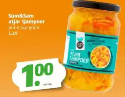 Poiesz Sum&Sam atjar tjampoer aanbieding