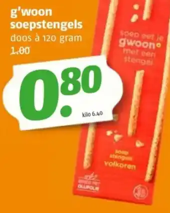 Poiesz g'woon soepstengels aanbieding