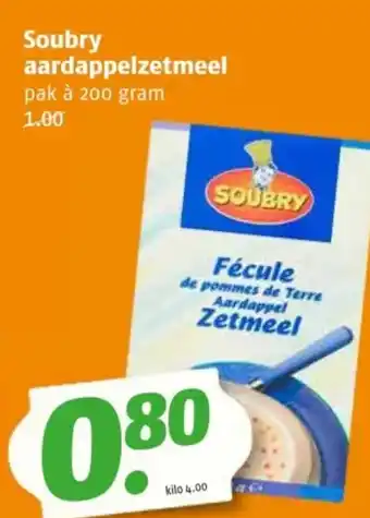 Poiesz Soubry aardappelzetmeel aanbieding