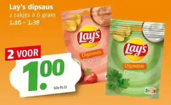 Poiesz Lay's dipsaus aanbieding